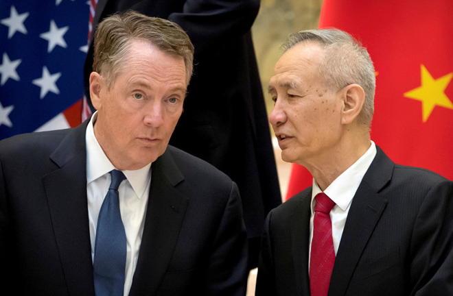 Mỹ-Trung nối lại đàm phán thương mại từ khi COVID-19 bùng phát