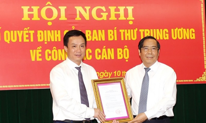 Ông Triệu Thế Hùng làm Phó Bí thư Tỉnh ủy Hải Dương