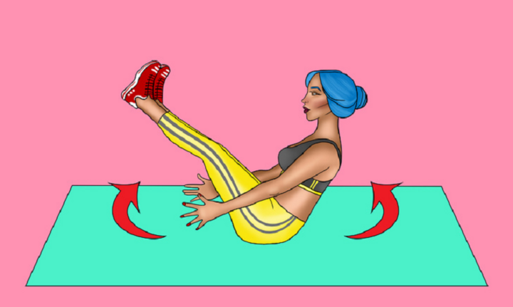 8 bài tập bụng giúp thu nhỏ vòng eo sau 1 tháng