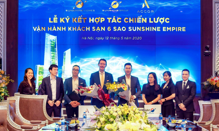 Tháp khách sạn siêu sang Sunshine Empire được vận hành bởi Accor Group