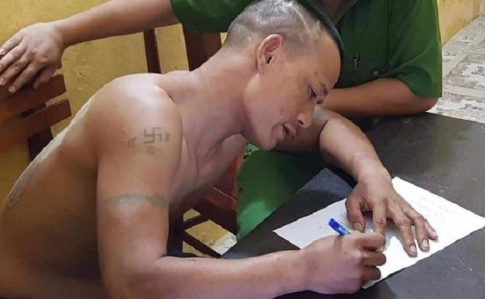 Tạm giữ kẻ cầm dao xông vào trụ sở chém thượng úy công an ở Hà Tĩnh