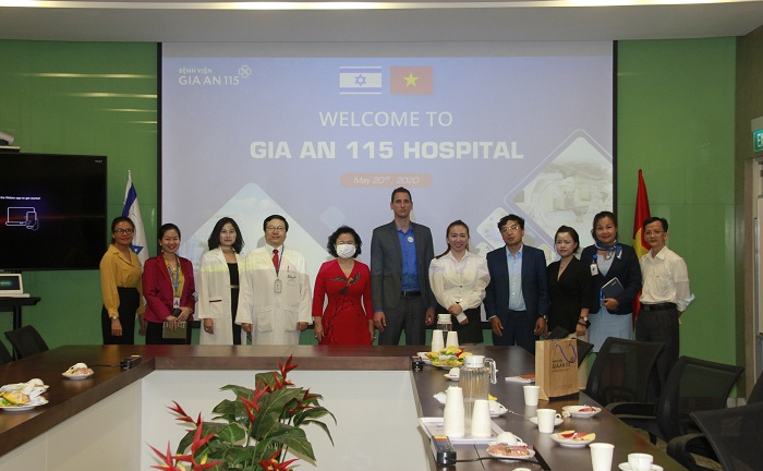 Đại sứ quán Israel thăm và làm việc với Tập đoàn Hoa Lâm