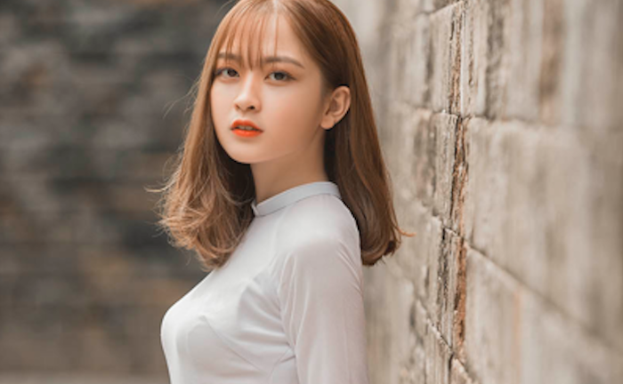 Hot girl Học viện Tài chính 'gieo thương nhớ' với gương mặt khả ái