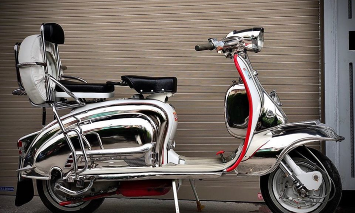 Xe máy cổ Lambretta hơn 60 tuổi giá 456 triệu đồng ở Hà Nội