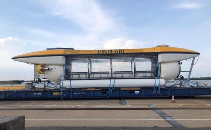 Tàu ngầm Vingroup đặt mua đã cập bến Nha Trang?