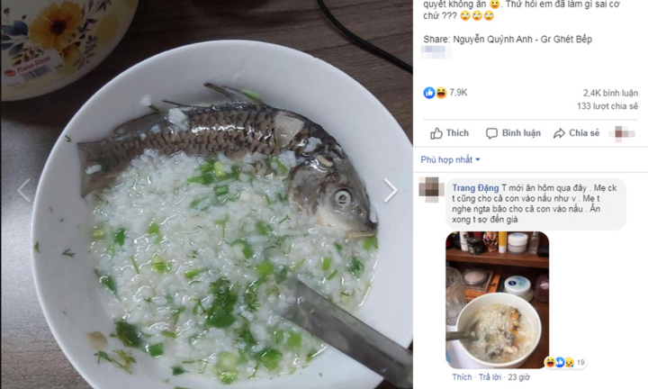 Vì sao bà bầu không chịu ăn cháo cá chép?