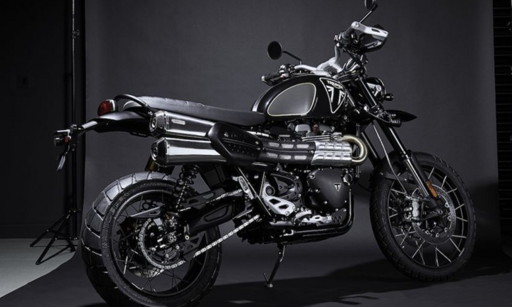 Ảnh chi tiết Triumph Scrambler 1200 Bond Edition 2020 vừa trình làng