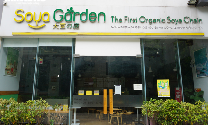 Hàng loạt cửa hàng Soya Garden tại Hà Nội ngừng hoạt động