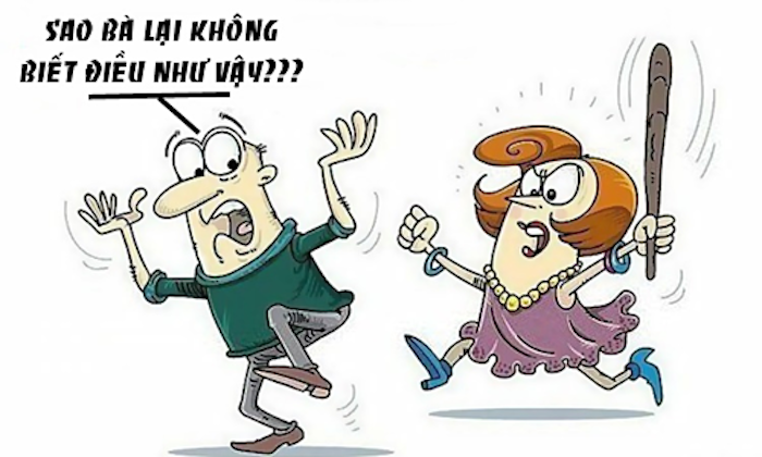 Bà vợ không biết điều