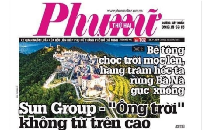 Báo Phụ nữ TP.HCM điện tử bị đình bản 1 tháng