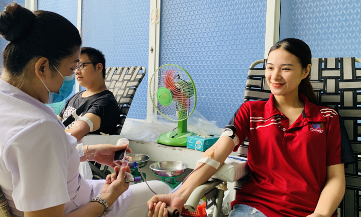 VOV College tổ chức Ngày hội hiến máu nhân đạo