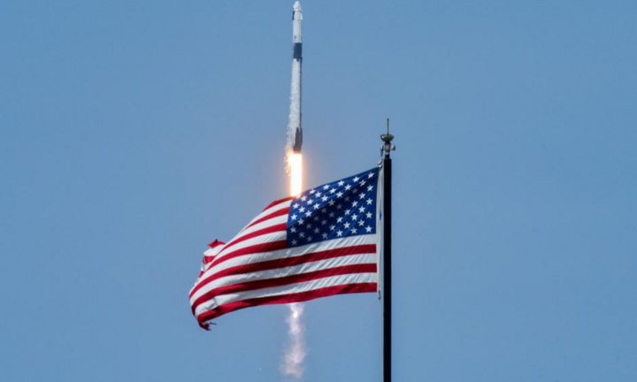Khoảnh khắc Mỹ phóng thành công tàu vũ trụ đưa 2 nhà du hành lên trạm ISS
