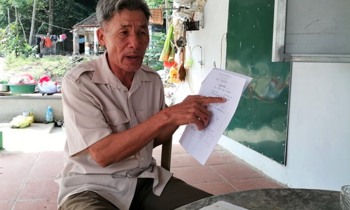 Kỳ lạ ‘sổ đỏ’ bản photo đầy bí ẩn của ngư dân Thanh Hóa