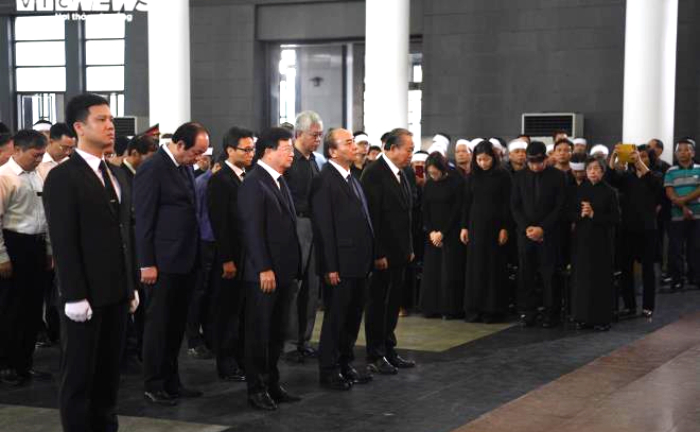 Ảnh: Lãnh đạo Đảng, Nhà nước viếng nguyên Chủ nhiệm Văn phòng Quốc hội Vũ Mão