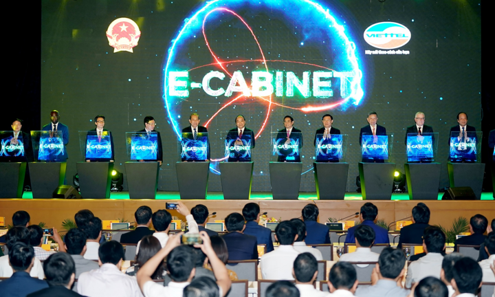 Khởi đầu cho Chính phủ số, Viettel e-Cabinet giành giải Sao Khuê 2020