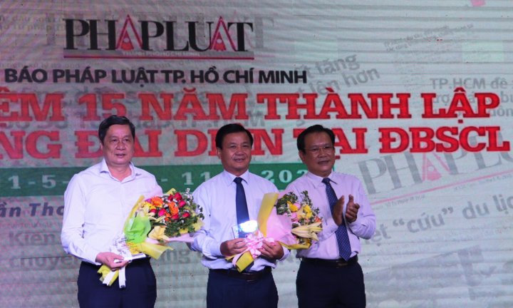 Kỷ niệm 15 năm thành lập Văn phòng đại diện Báo Pháp luật TP.HCM khu vực ĐBSCL