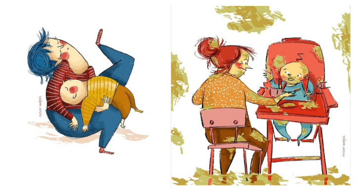 Loạt tranh vui nhộn về cuộc sống của mẹ bỉm sữa Tây Ban Nha