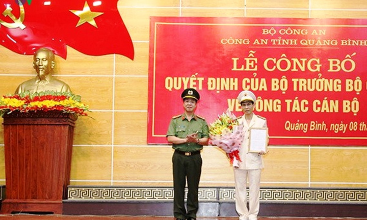 Tân Phó giám đốc Công an tỉnh Quảng Bình là ai?