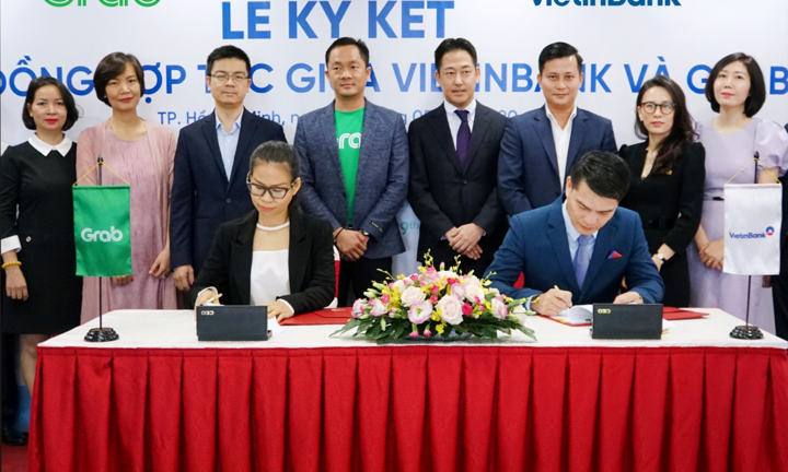 VietinBank hợp tác chiến lược với Grab