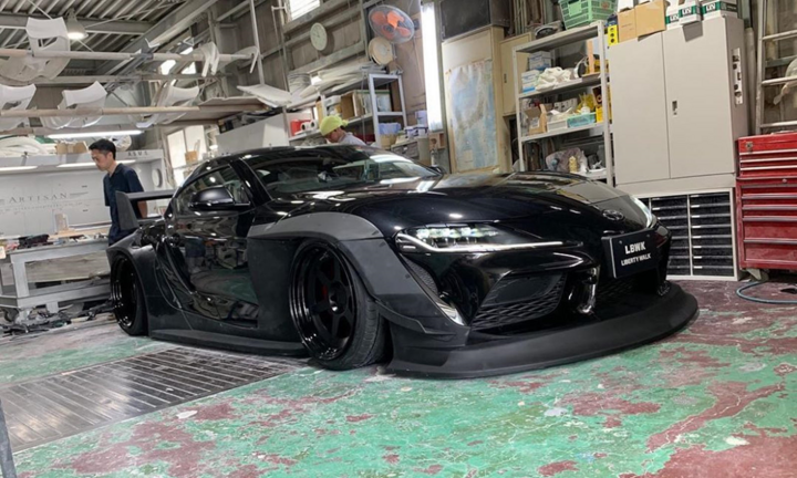 Liberty Walk biến Toyota Supra thành siêu xe thể thao