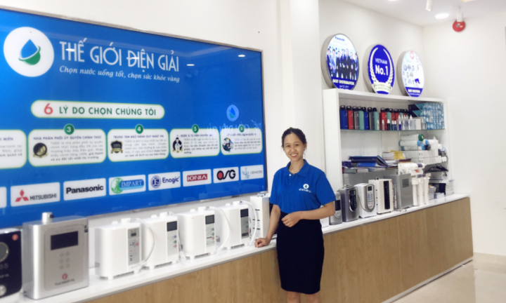 ​Khám phá máy lọc nước ion kiềm Impart EXCEL mới tại Thế Giới Điện Giải
