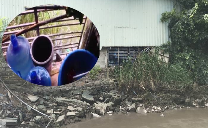 Nước đóng bình lấy từ mương nước thải từng được cung cấp cho học sinh tiểu học