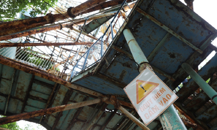 Cận cảnh công viên nước 1.000 tỷ đồng bị bỏ hoang 13 năm giữa Thủ đô 