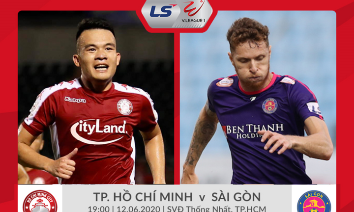Trực tiếp bóng đá TP.HCM 0-1 Sài Gòn FC: Quốc Long thẻ đỏ