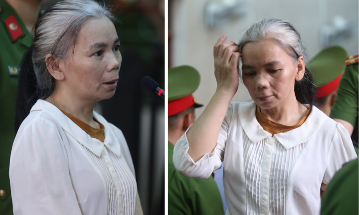 Nữ bị cáo tóc bạc trắng hầu tòa phúc thẩm vụ sát hại nữ sinh giao gà ở Điện Biên