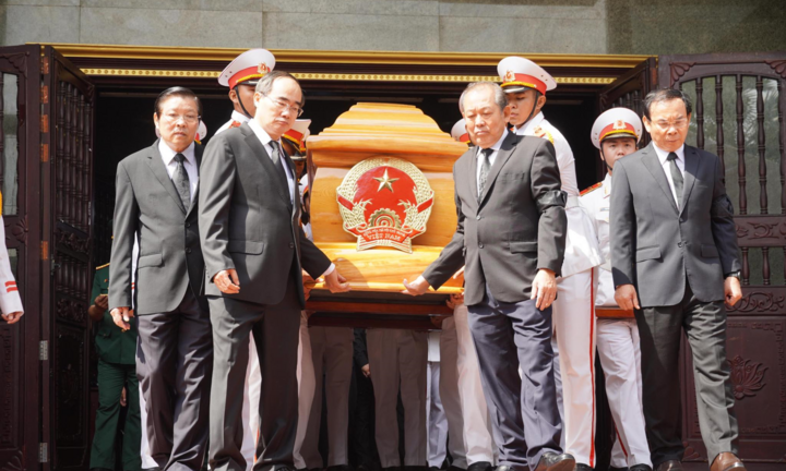 Tiễn đưa nhà tình báo huyền thoại Mười Hương về nơi an nghỉ