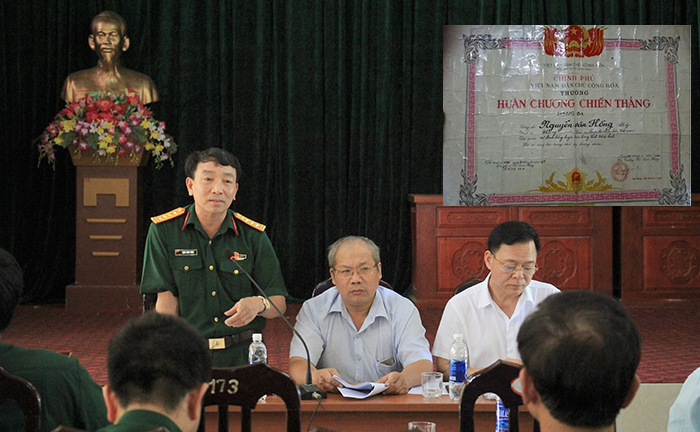 Quân nhân hy sinh 66 năm chưa được công nhận liệt sỹ: Đoàn liên ngành vào cuộc