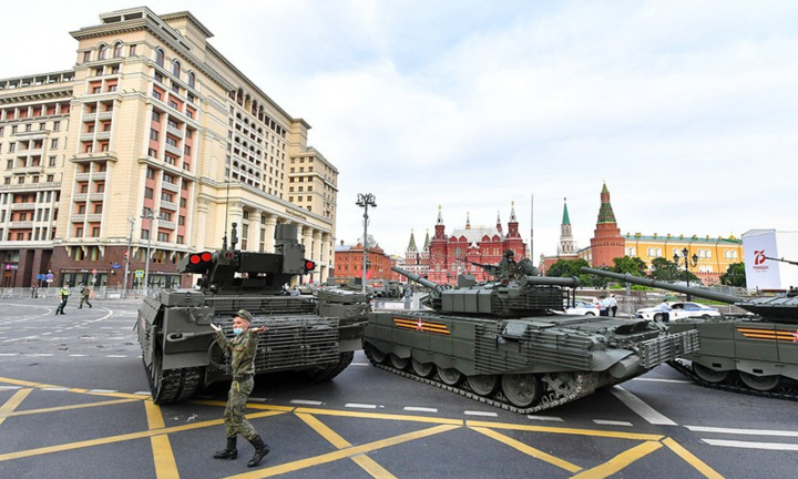 Ảnh: Nga tổng duyệt lần cuối trước lễ duyệt binh Ngày Chiến thắng