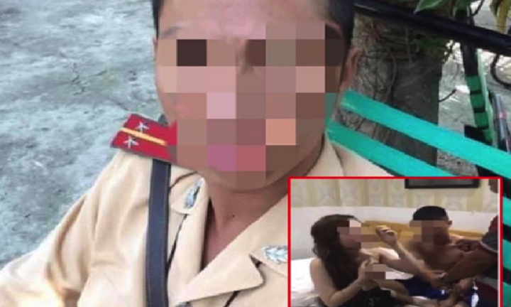 Thượng úy CSGT bị tố gạ tình người vi phạm: Giáng 2 cấp hàm, đưa ra khỏi ngành