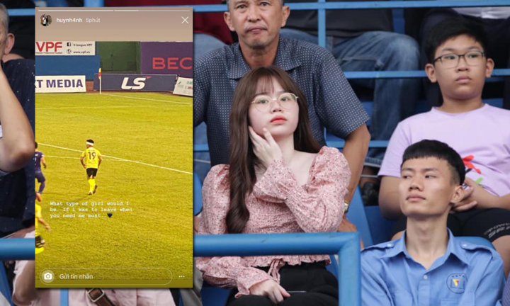 Huỳnh Anh viết lời yêu thương ngọt ngào, ngầm tuyên bố không bỏ Quang Hải