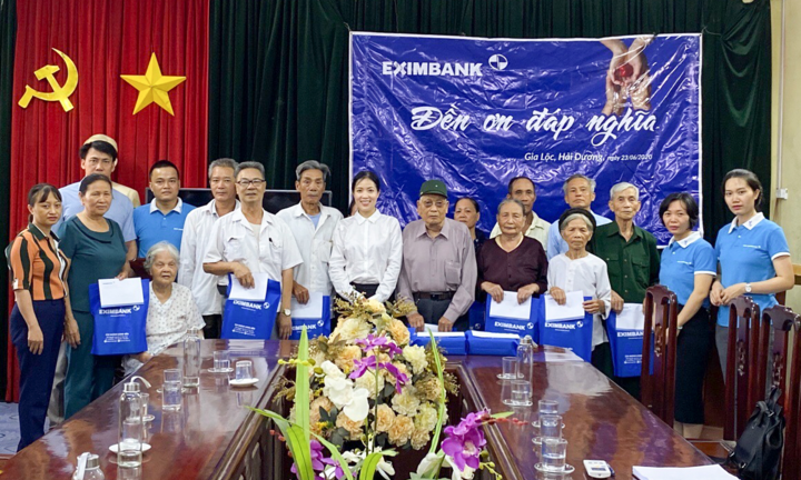 Eximbank đền ơn đáp nghĩa nhân ngày thương binh liệt sỹ