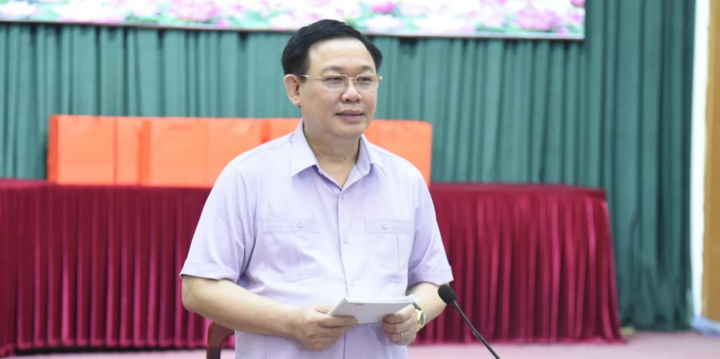 Bí thư Hà Nội Vương Đình Huệ: Không để Thường Tín là 'vùng trũng' phát triển