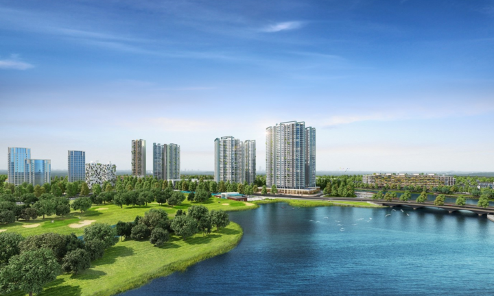 Khu đô thị có thiết kế cảnh quan đẹp nhất thế giới ở phía Đông Hà Nội
