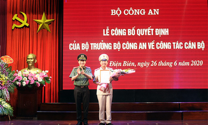 Thiếu tướng Sùng A Hồng nghỉ công tác, Điện Biên có tân Giám đốc Công an tỉnh