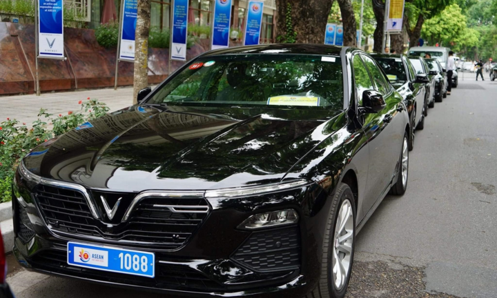 Cận cảnh dàn xe VinFast phục vụ Hội nghị Cấp cao ASEAN lần thứ 36