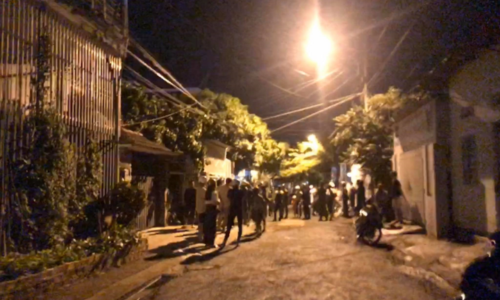 Bắt nhóm côn đồ mang hung khí hỗn chiến trong đêm