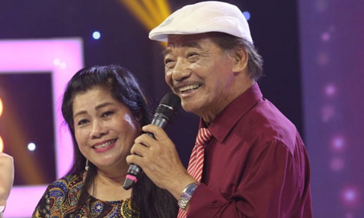 NSND Trần Hiếu tuổi 85 hạnh phúc bên vợ kém 18 tuổi