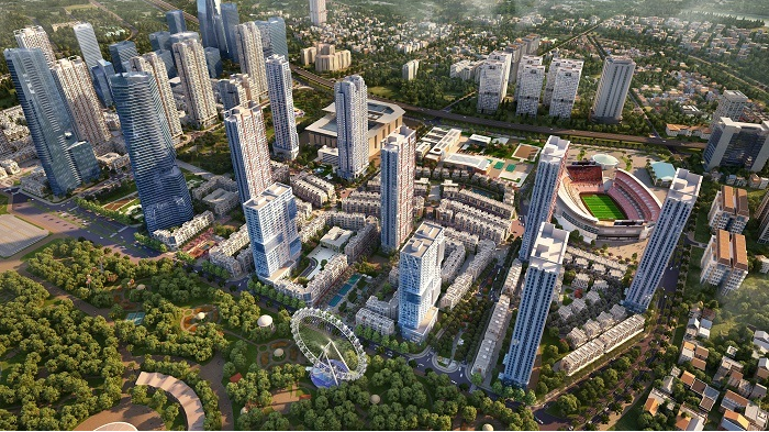 Phân khu II The Manor Central Park: Quy hoạch thương mại nổi bật nhất khu đô thị