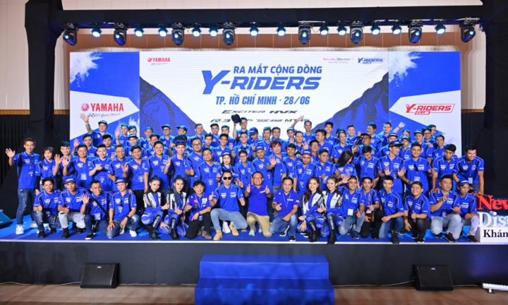 Y-Riders Club vừa ra mắt đã có hơn 5.000 thành viên chính thức