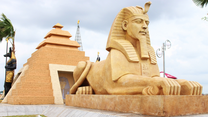 Bản sao 7 kỳ quan cổ đại xuất hiện ở Hậu Giang