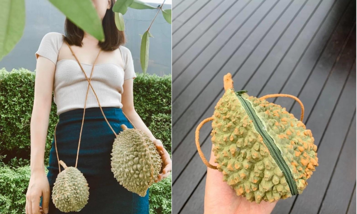 Chiếc túi sầu riêng khiến giới trẻ trên mạng 'phát cuồng'
