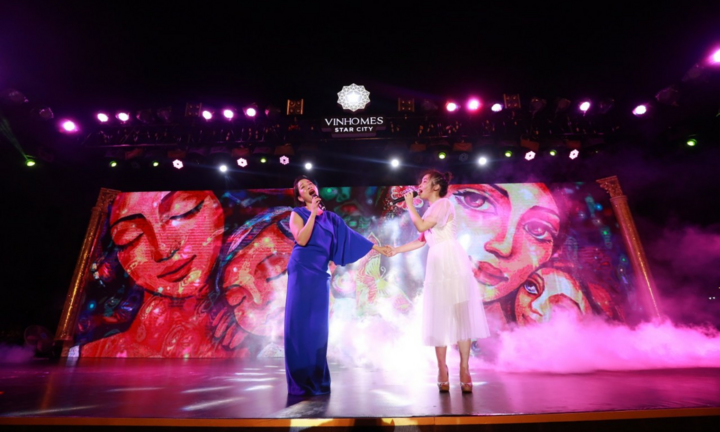 Cư dân Vinhomes Star City thăng hoa cùng Mỹ Linh trong đêm nhạc Starry Night