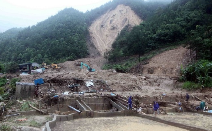 Hình ảnh mưa lũ tàn phá nhiều nơi ở Hà Giang