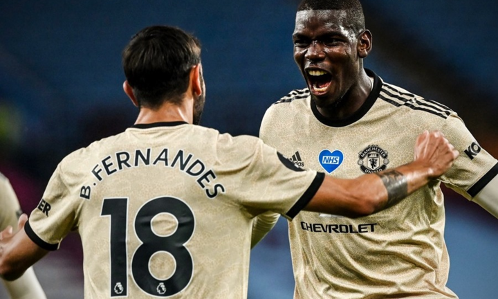 Bruno Fernandes, Pogba ghi bàn, MU áp sát top 4