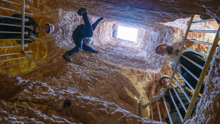 Thị trấn dưới lòng đất ở Nam Australia