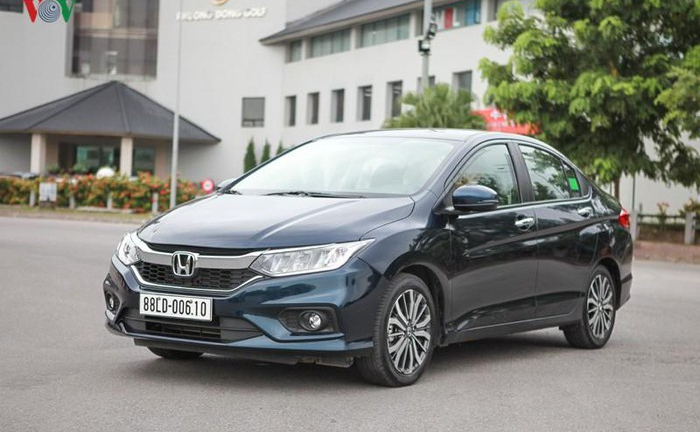 Honda City 'vượt mặt' Toyota Vios trở thành xe bán chạy nhất tháng 6